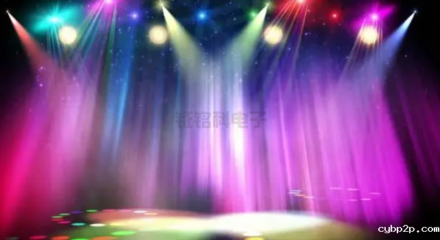 LED驱动芯片灰度级别256双线串联的特点与应用(图1) 舞台灯.png